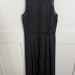 Elegant Black Sleeveless Dress